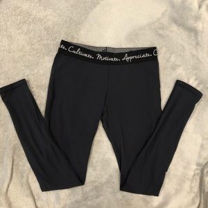 Gently used black buffbunny leggings small